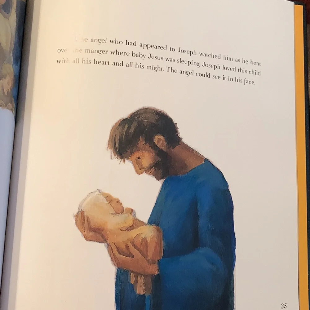 Angel Stories form the Bible padded hardcover book like new 5 stories storybook